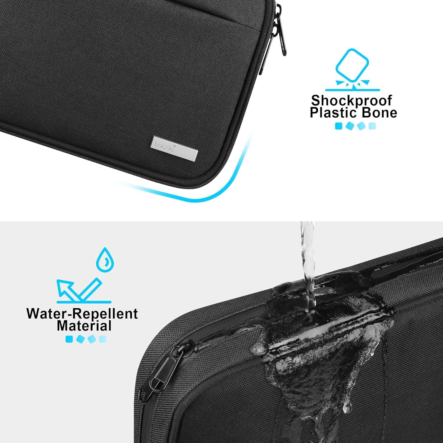 Funda Organizador Lacdo para USB Flash Drive Negro 54 Unidades