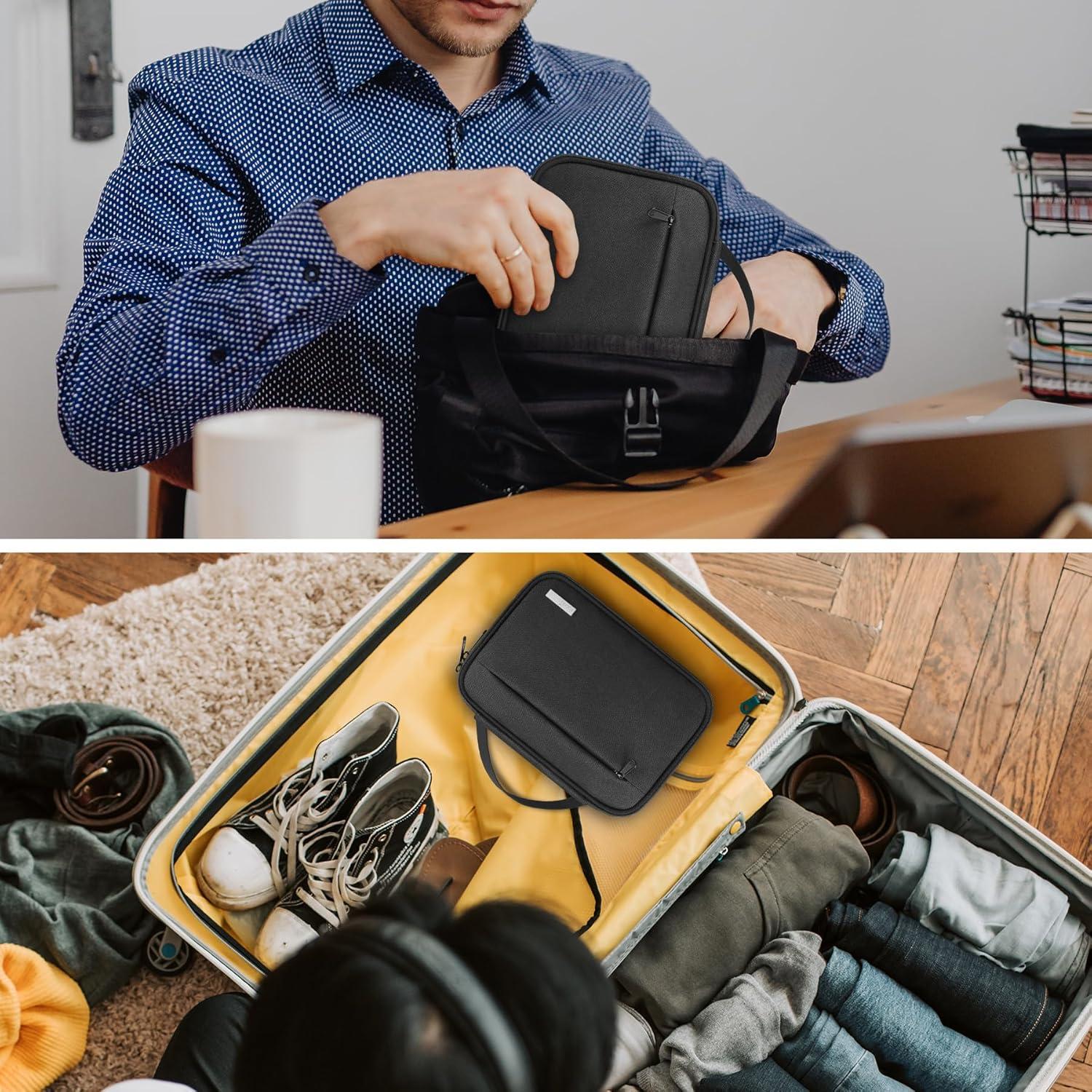 Funda Organizador Lacdo para USB Flash Drive Negro 54 Unidades