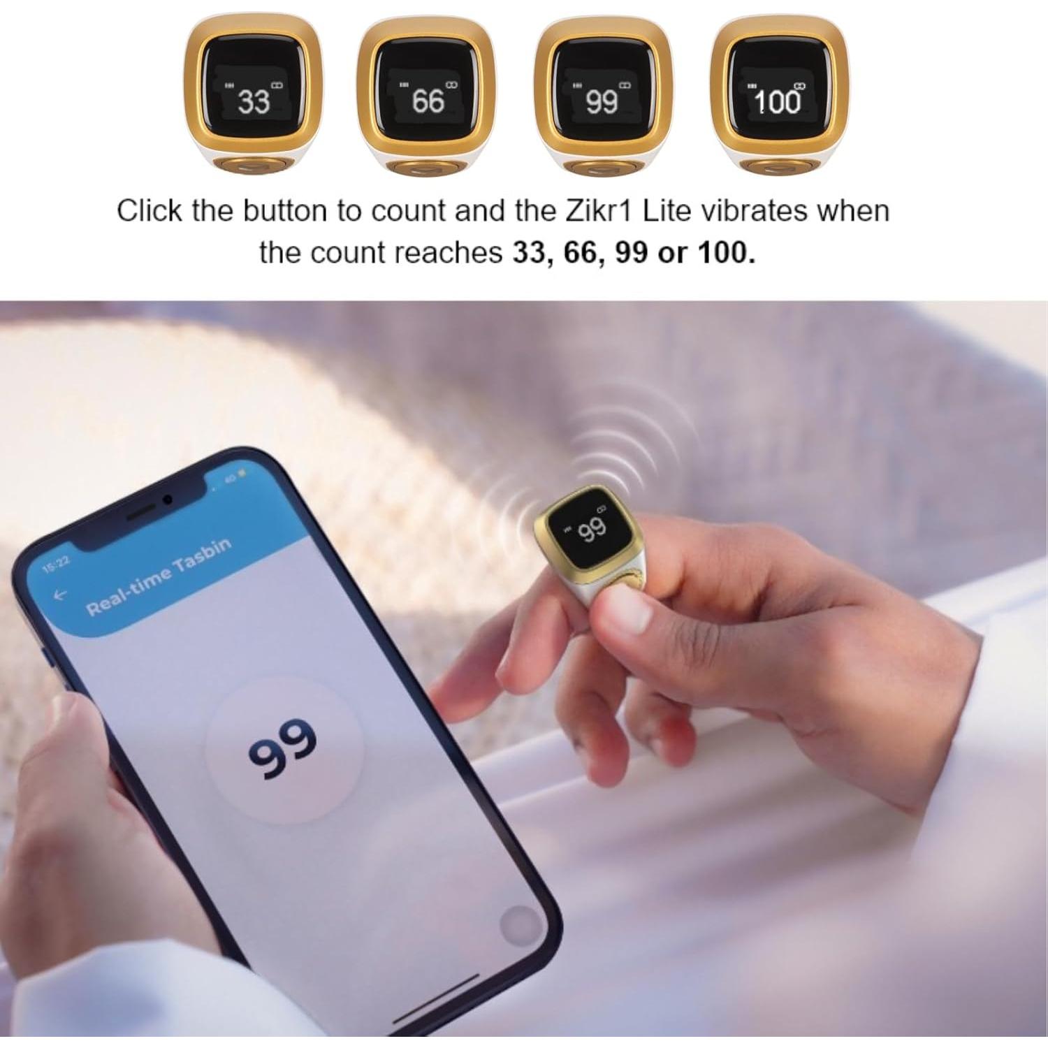 Contador Electrónico Bluetooth Diyeeni 0.49in Blanco