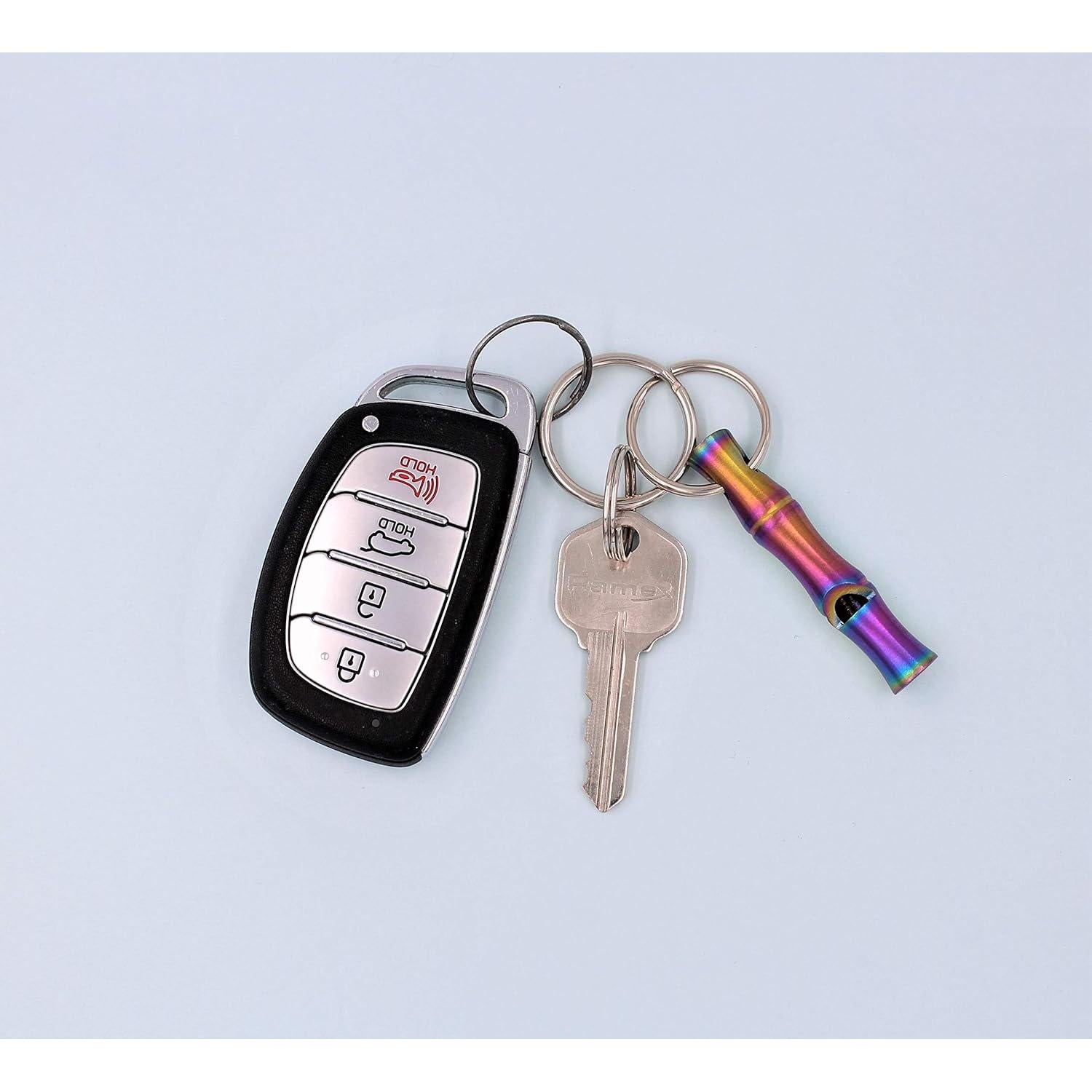 Silbato de Emergencia Real Sic - Acero Portátil y Ruidoso