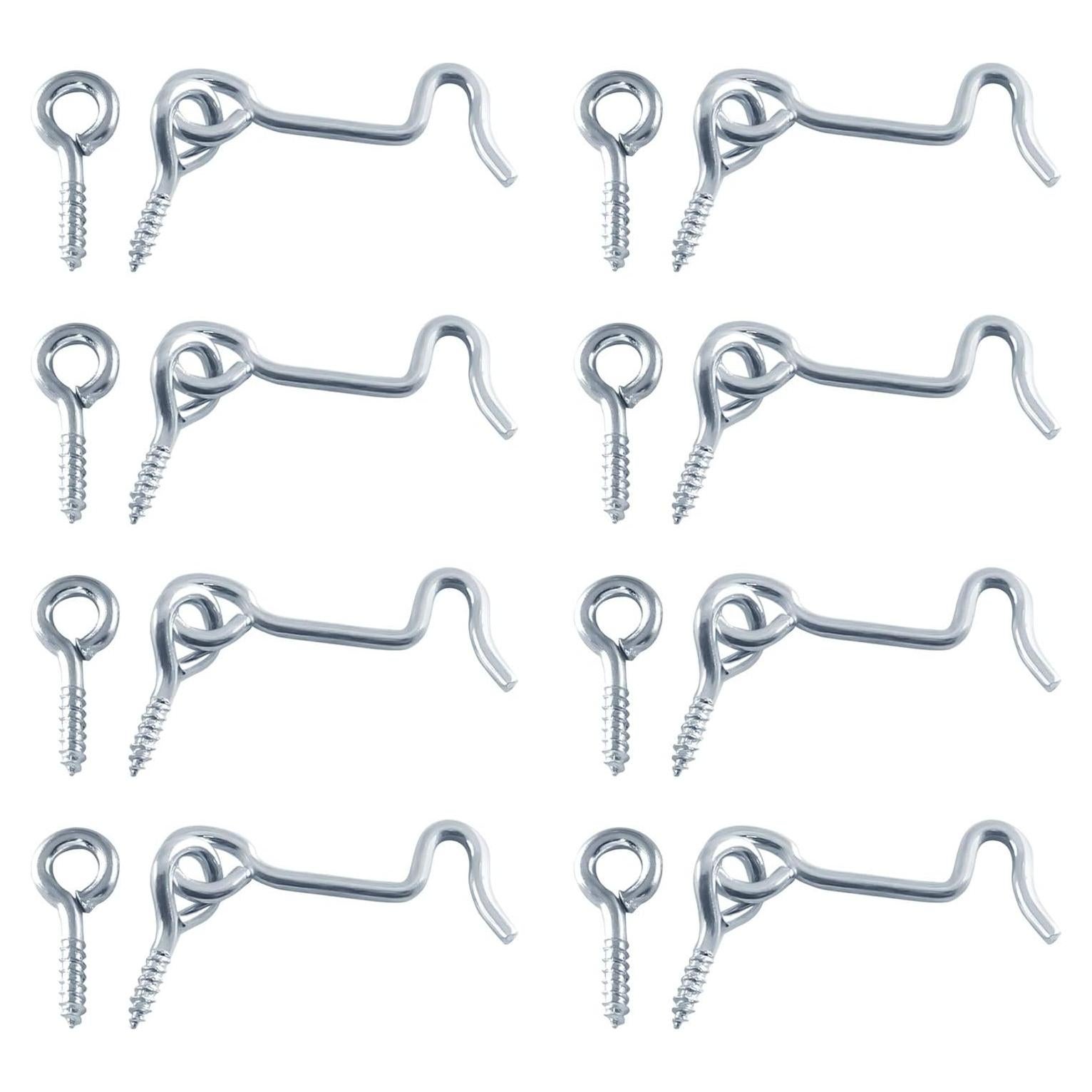 Gancho de Cabina Zorfeter 8 Pcs 40 mm Acero Galvanizado