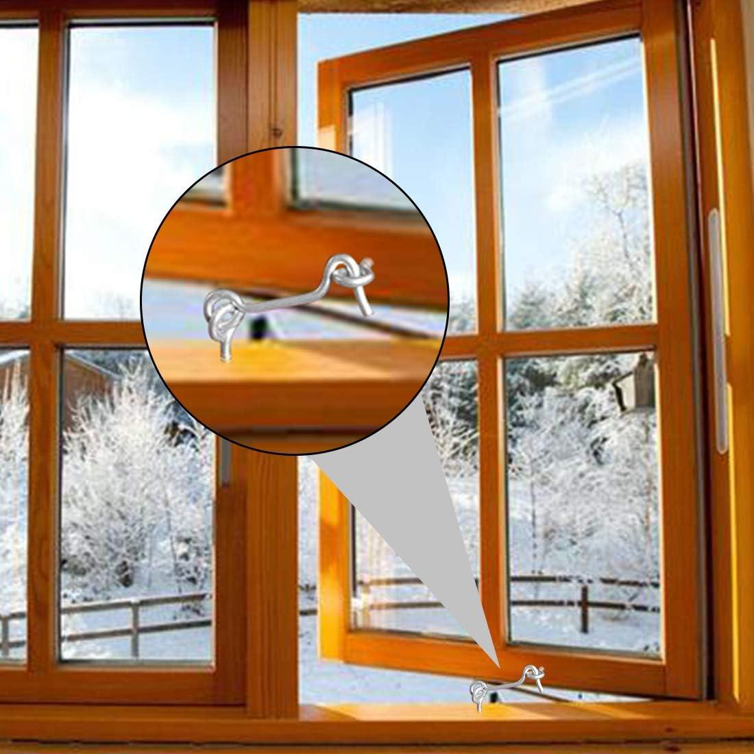 Gancho de Cabina Zorfeter 8 Pcs 40 mm Acero Galvanizado