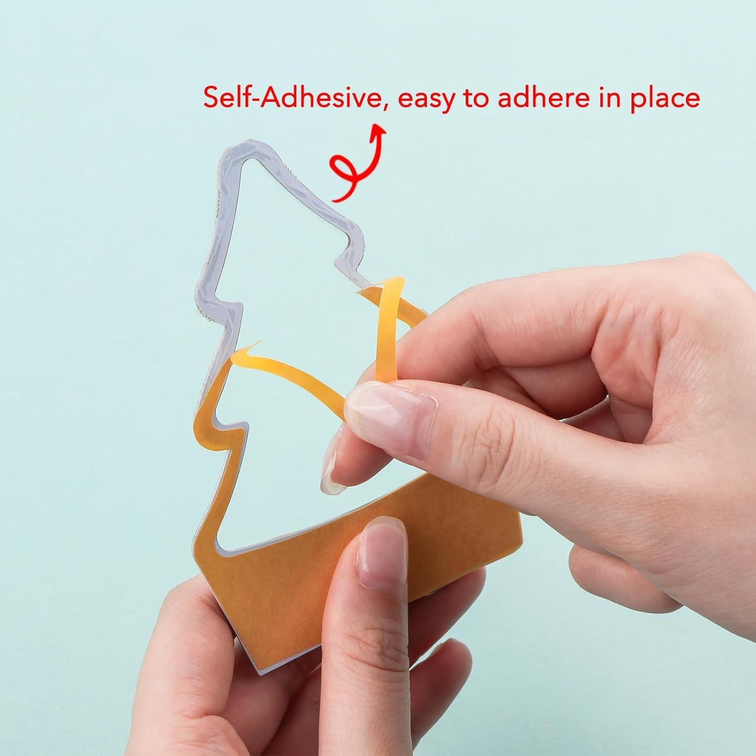 4 Unidades de Luz Corazón Briartw con LEDs Blancos Cálidos