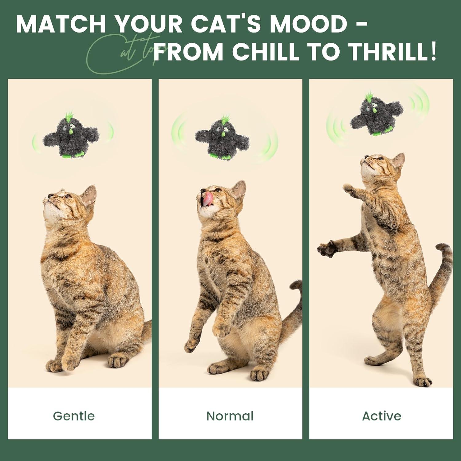 Juguete para Gatos Flappy Bird Gardner Pet - Aleteo Realista