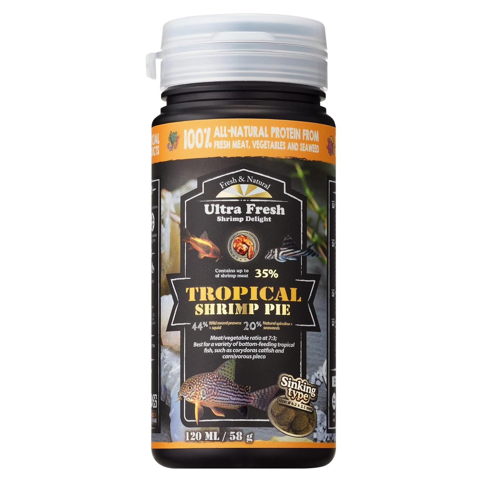 Alimento para Peces de Fondo Ultra Fresh 58.3g - Camarón Espada