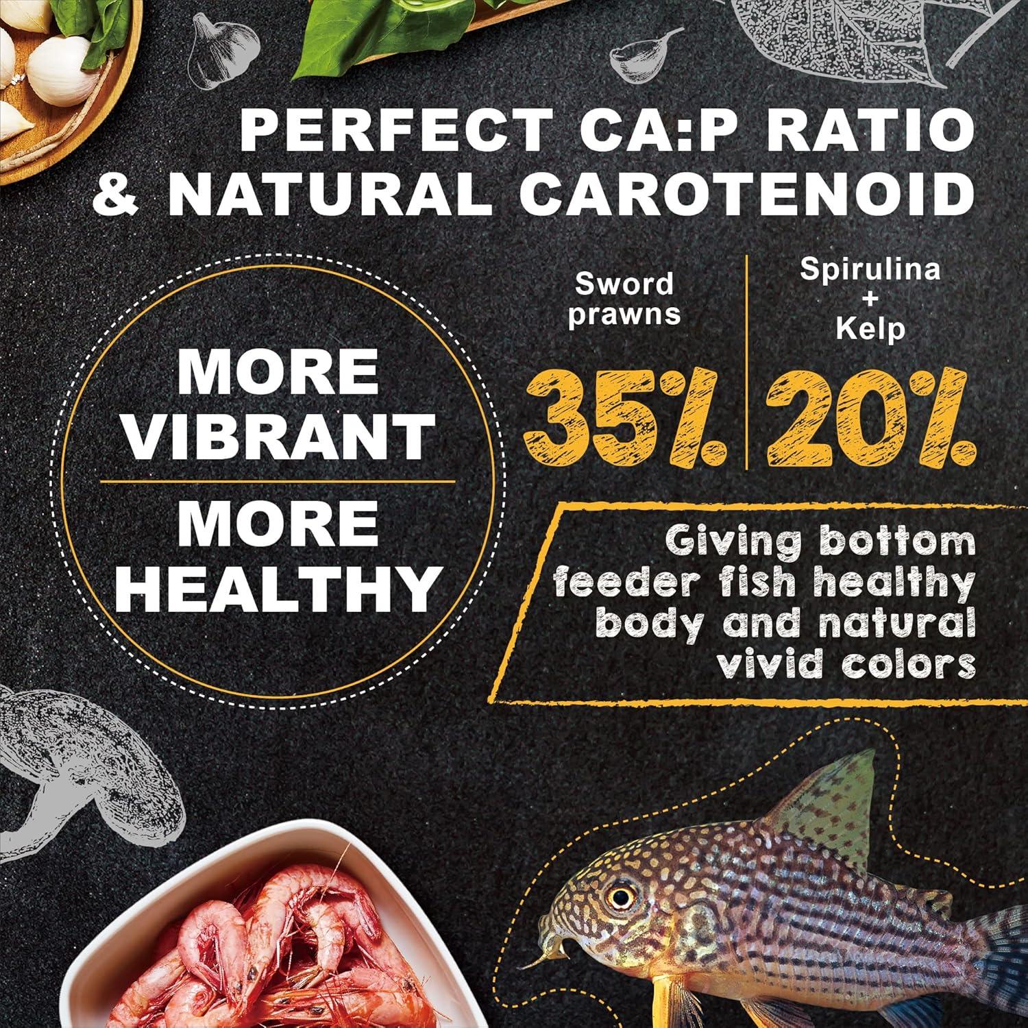 Alimento para Peces de Fondo Ultra Fresh 58.3g - Camarón Espada