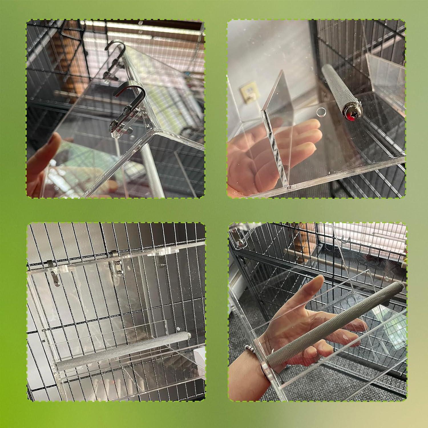 Comedero Automático para Aves GHAMYEE Pequeño Sin Desorden