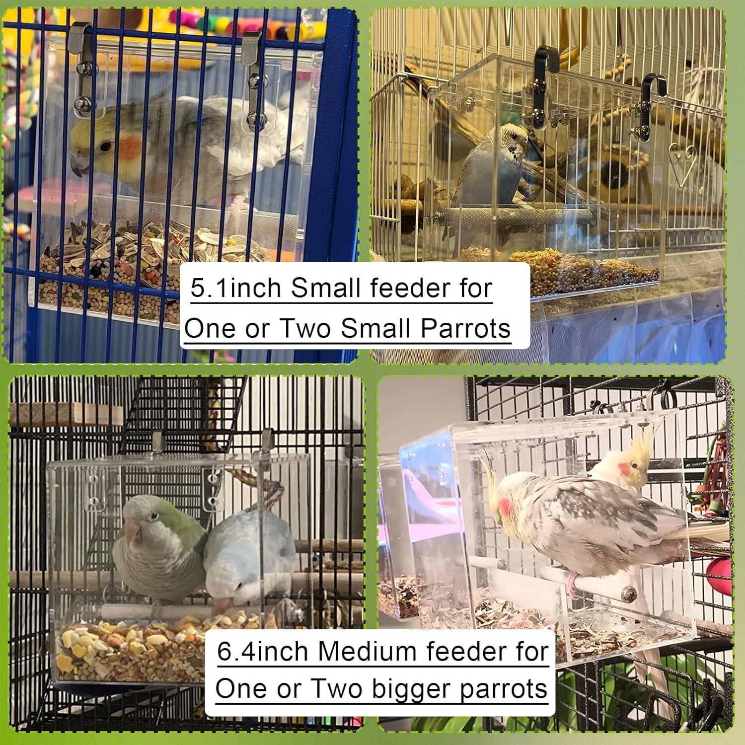 Comedero Automático para Aves GHAMYEE Pequeño Sin Desorden