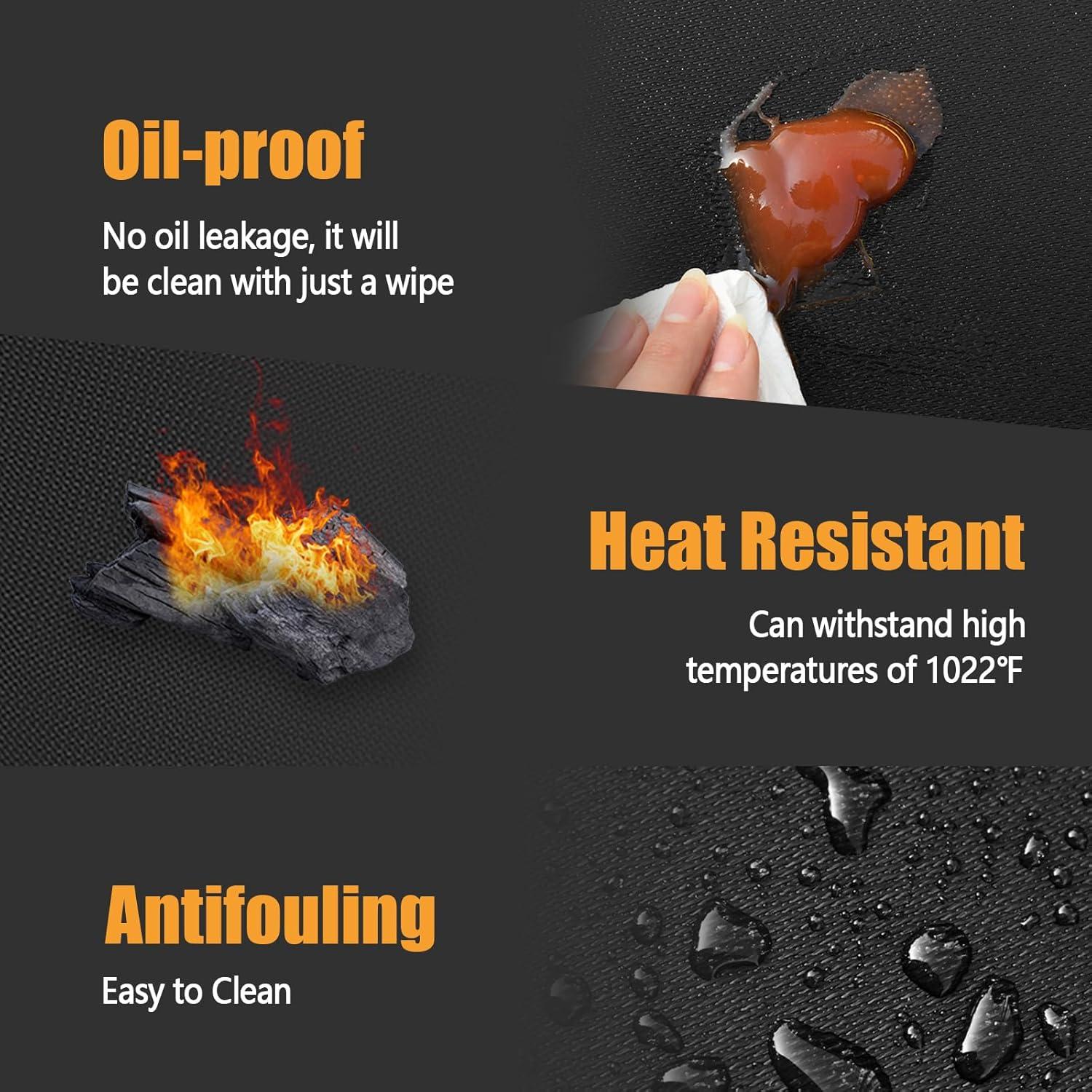 Alfombrilla Resistente al Calor TOHONFOO 38x46cm para Cocina