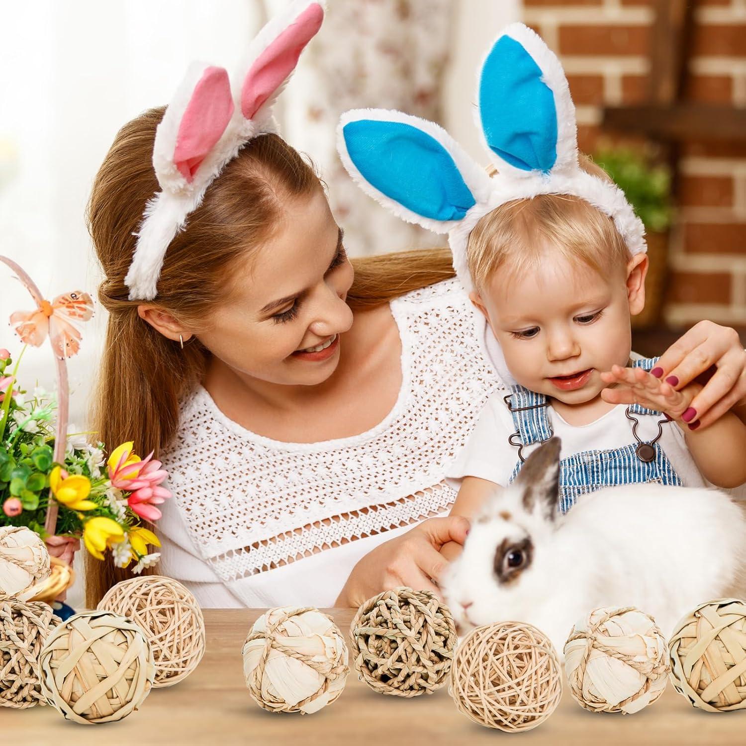 Paquete de 8 Juguetes Masticables Jorewood para Mascotas Pequeñas
