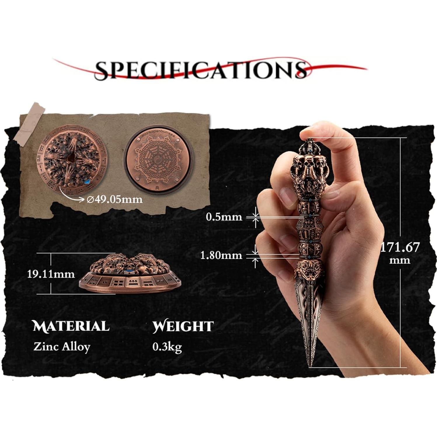 Conjunto de Dados Poliedricos Unique Dice 7 en 1 D&D