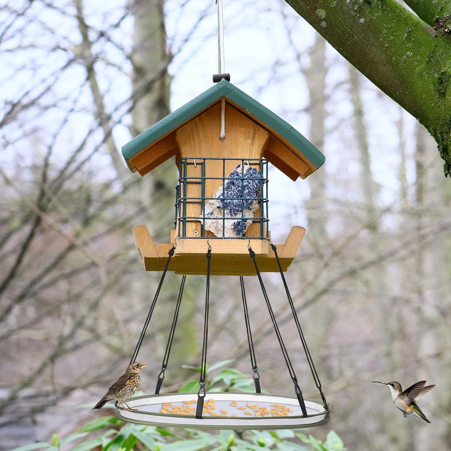 Capturador de Semillas para Aves FoldTier 40.6 cm Colgante