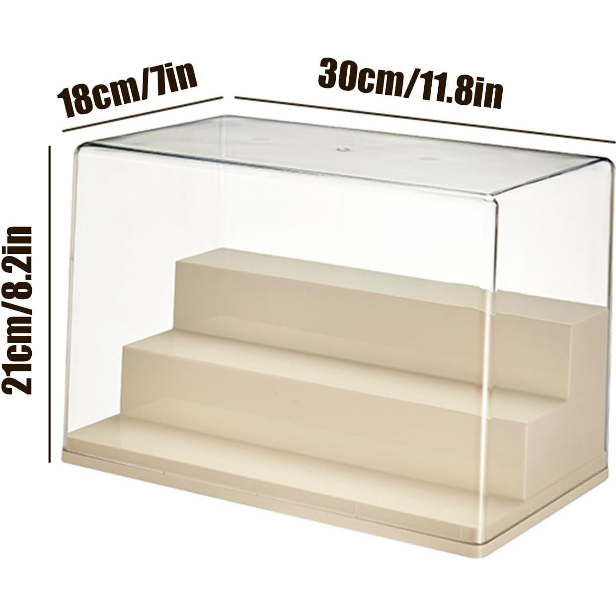 Caja de Exhibición Acrílica WMM para Minifiguras 30x17.8x21.1cm