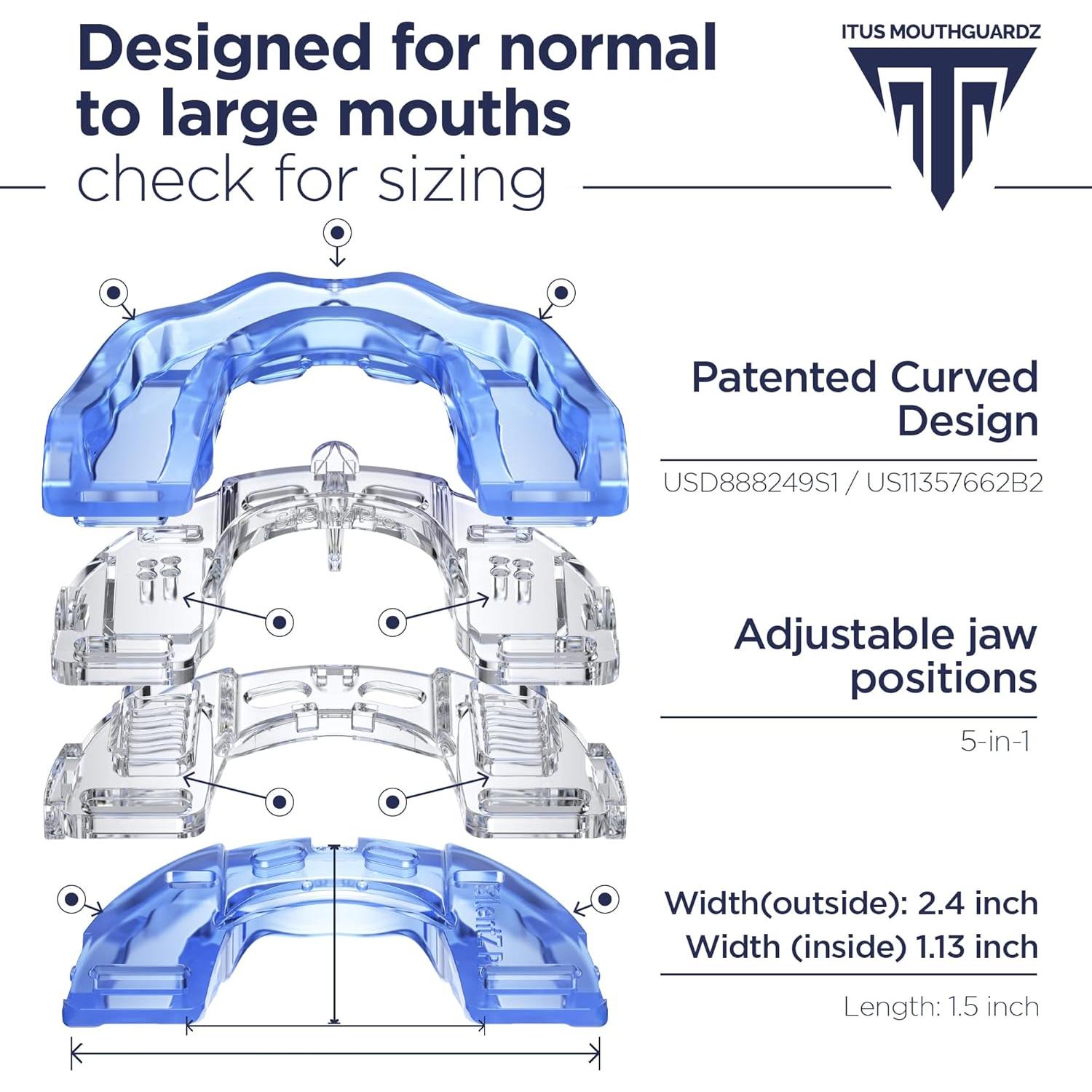 Protector Bucal Antisnore SilentZPro Itus Ajustable 108g