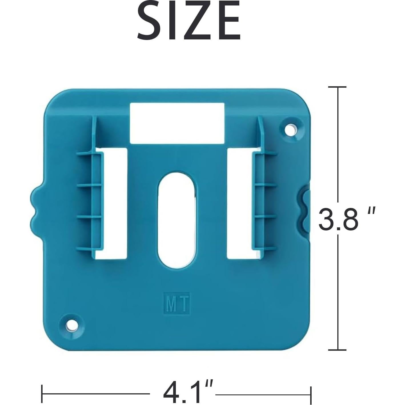Soporte de Batería Makita 18V WeToolGoo - 5 Piezas Montaje Pared