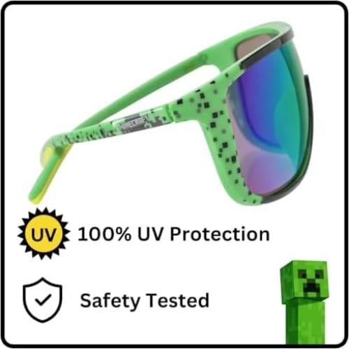 Gafas de Sol para Niños ARKAID Minecraft UV 400 Talla Única