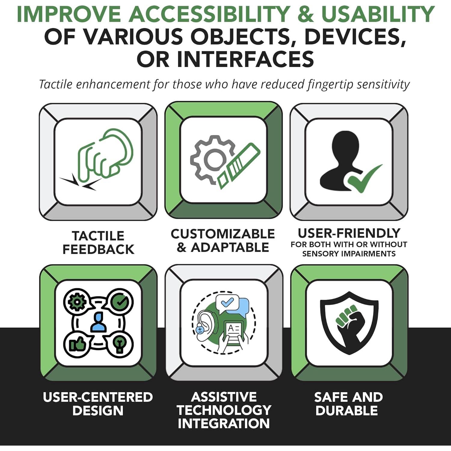 Dragon Grips Keyboard Grips 35 Pcs Clear Grip Tape Rubber Stickers for Mechanical Keyboards Backlit Keycaps Gaming Controller Rubberized Mouse Grip Tape for Razer & Logitech