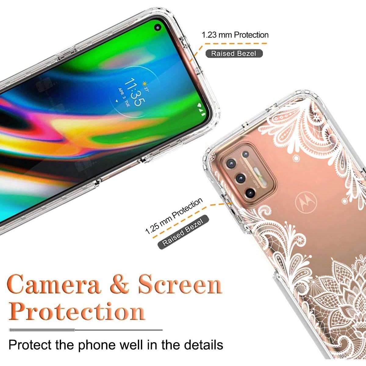 Funda Protectora para Moto G9 Plus Motorola Mandala con Protector