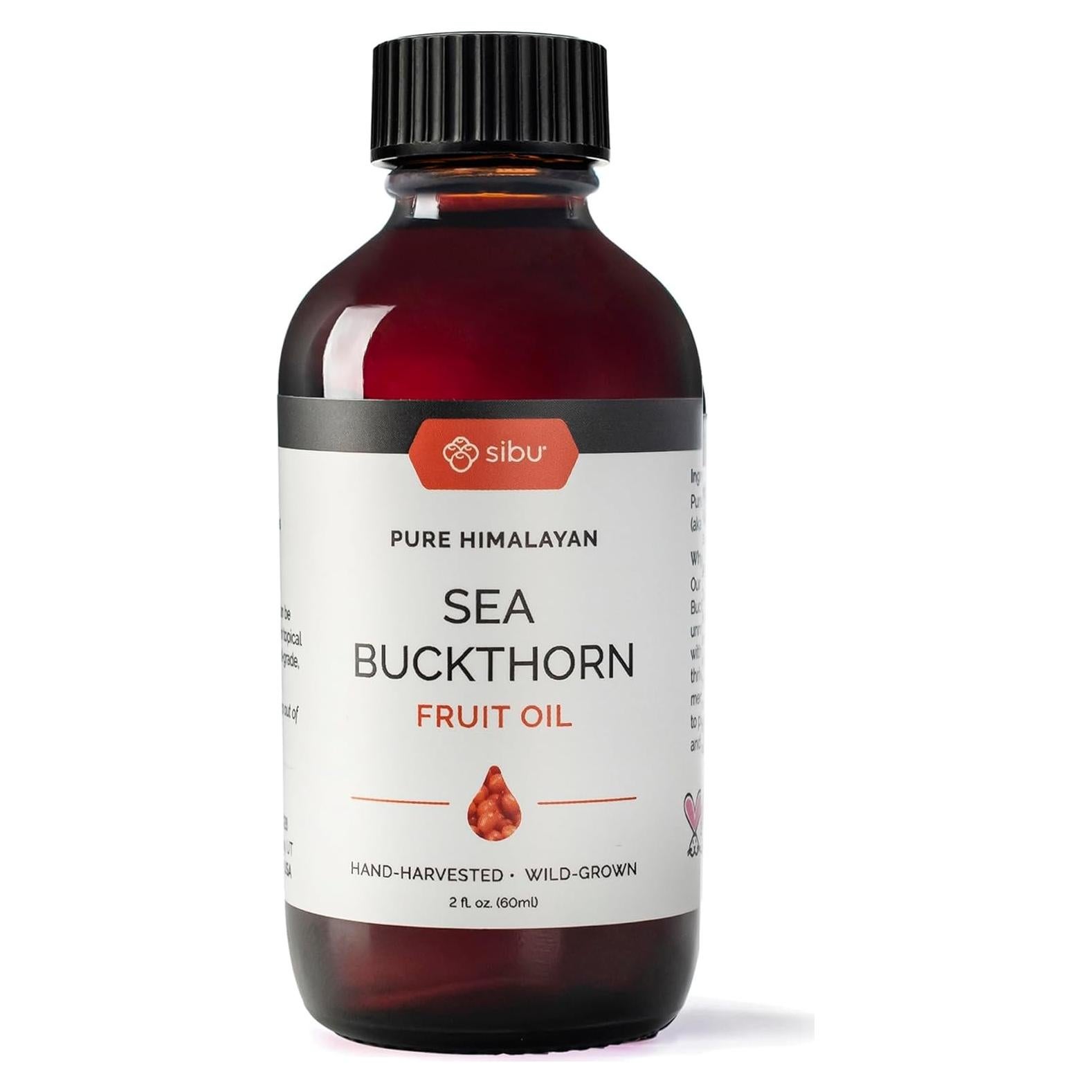 Aceite de Espino del Mar Sibu 60 ml - Omega 7 Orgánico