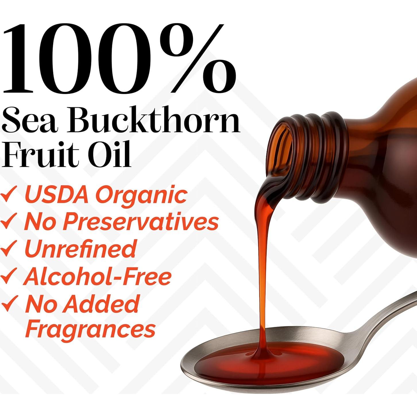 Aceite de Espino del Mar Sibu 60 ml - Omega 7 Orgánico