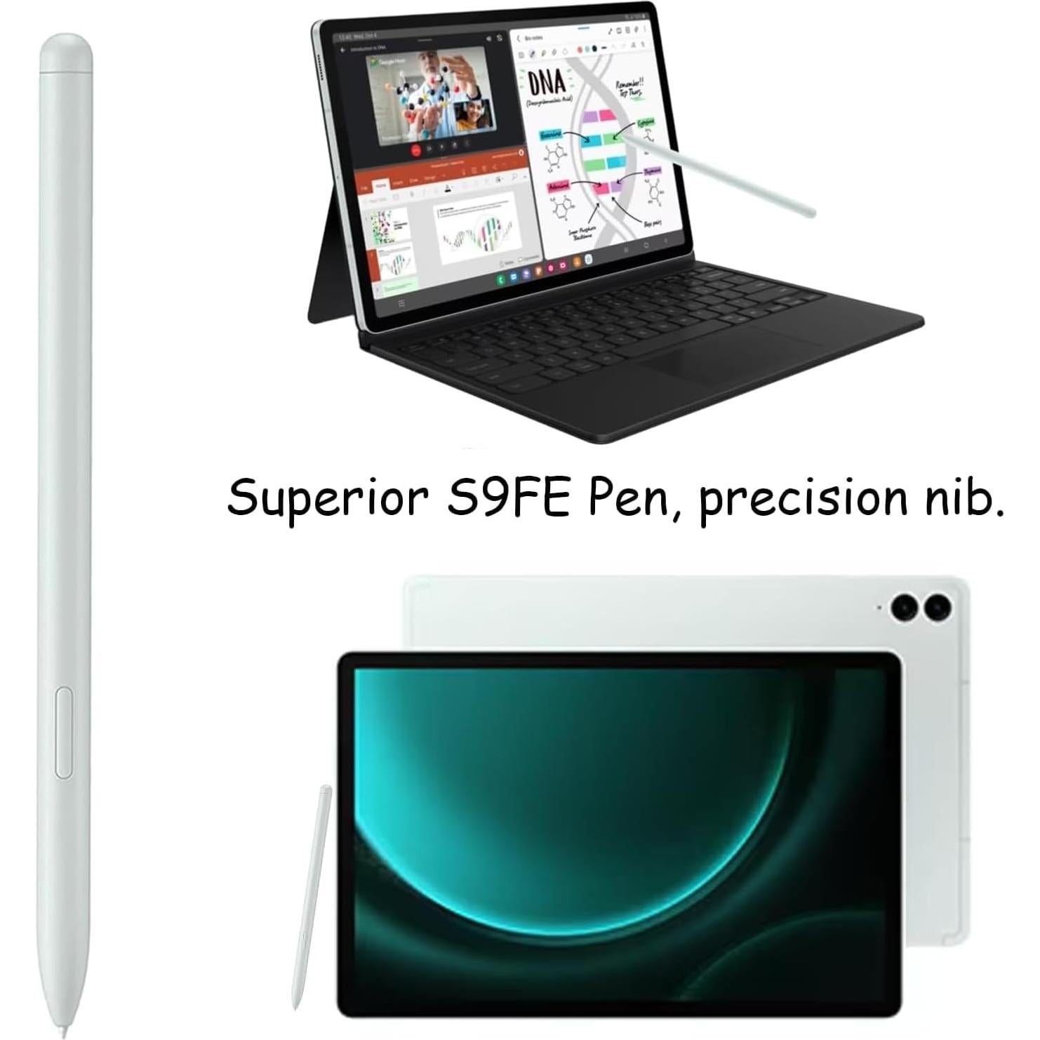 2 Stylus Pen Galaxy Tab S9 FE Anglepingping Verde