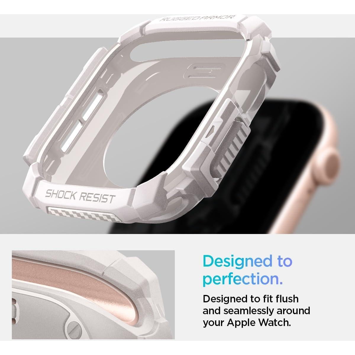 Funda Spigen Rugged Armor para Apple Watch Series 10 42mm TPU