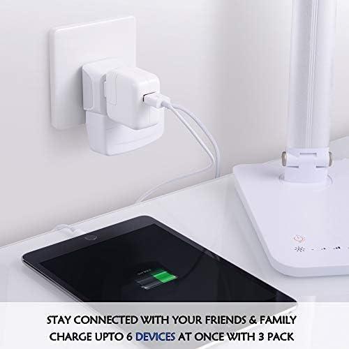 Adaptador de Viaje Ceptics Tipo L - Italia - Carga 6 Dispositivos