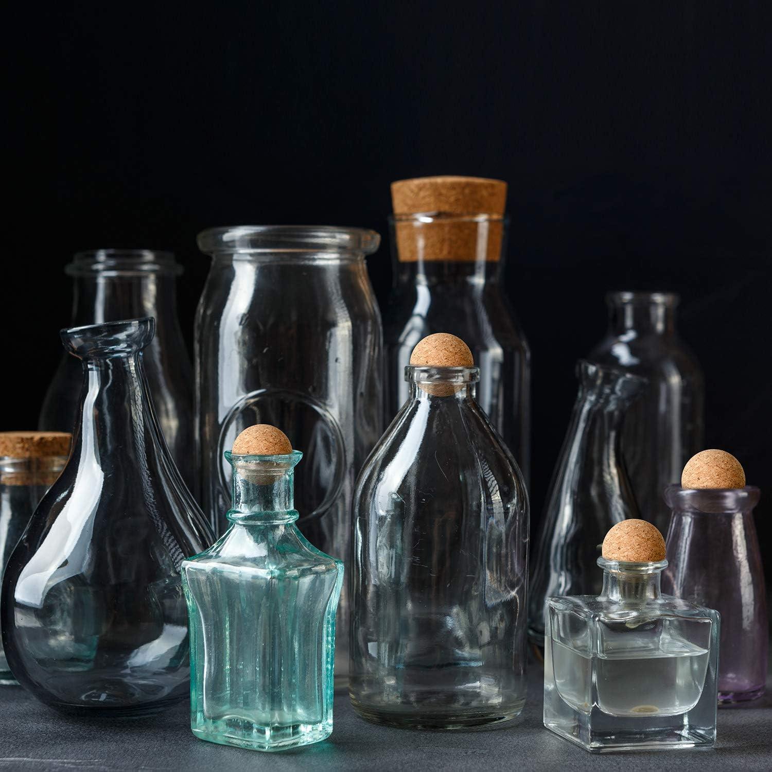 Tapones de Corcho de Madera Shappy para Vino - 2 Piezas 5.5 cm