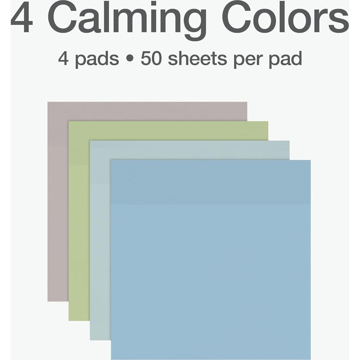 Notas Adhesivas Translucidas Redi-Tag 3" x 3" 200 Hojas