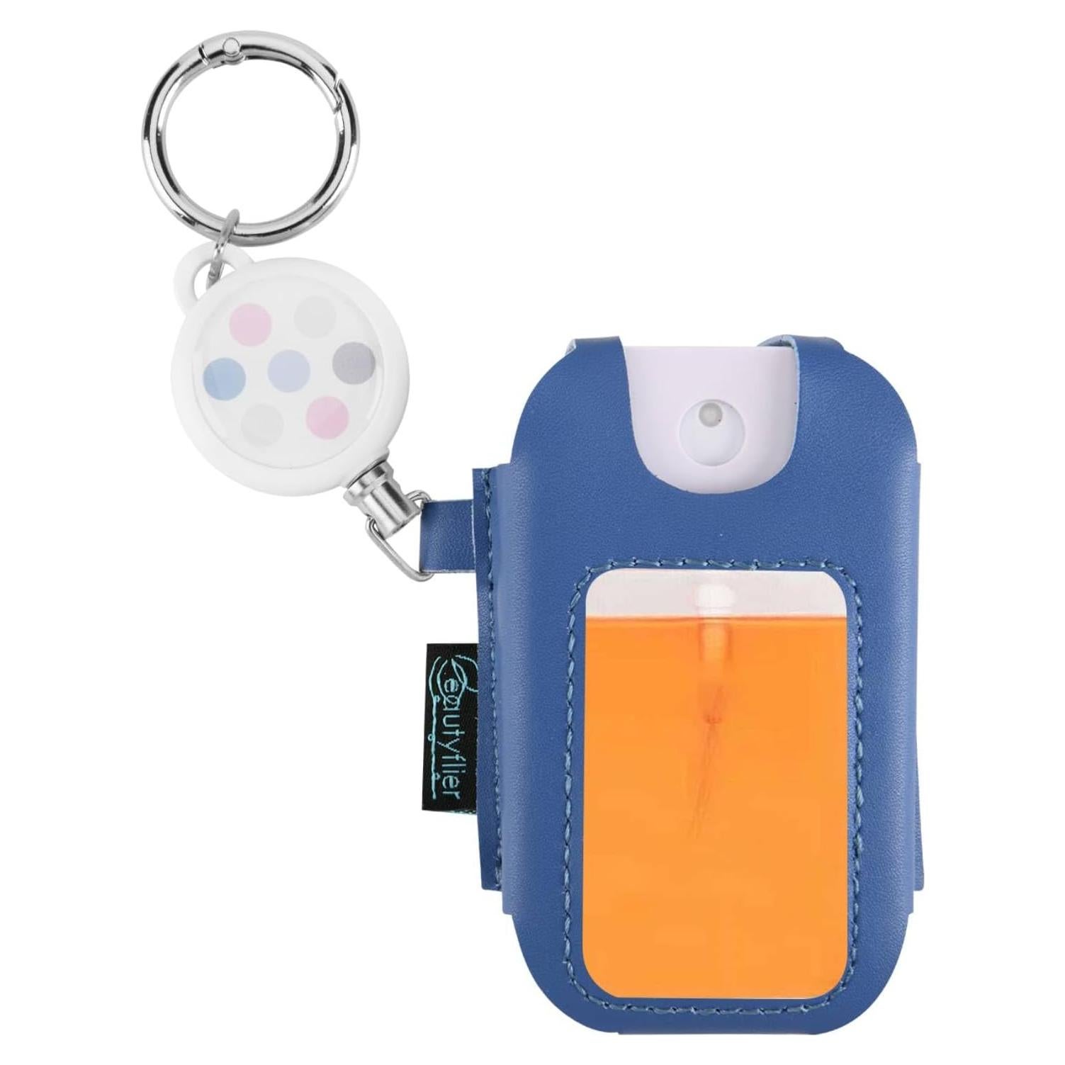 Funda de PU Beautyflier para Spray Desinfectante 30ml Azul