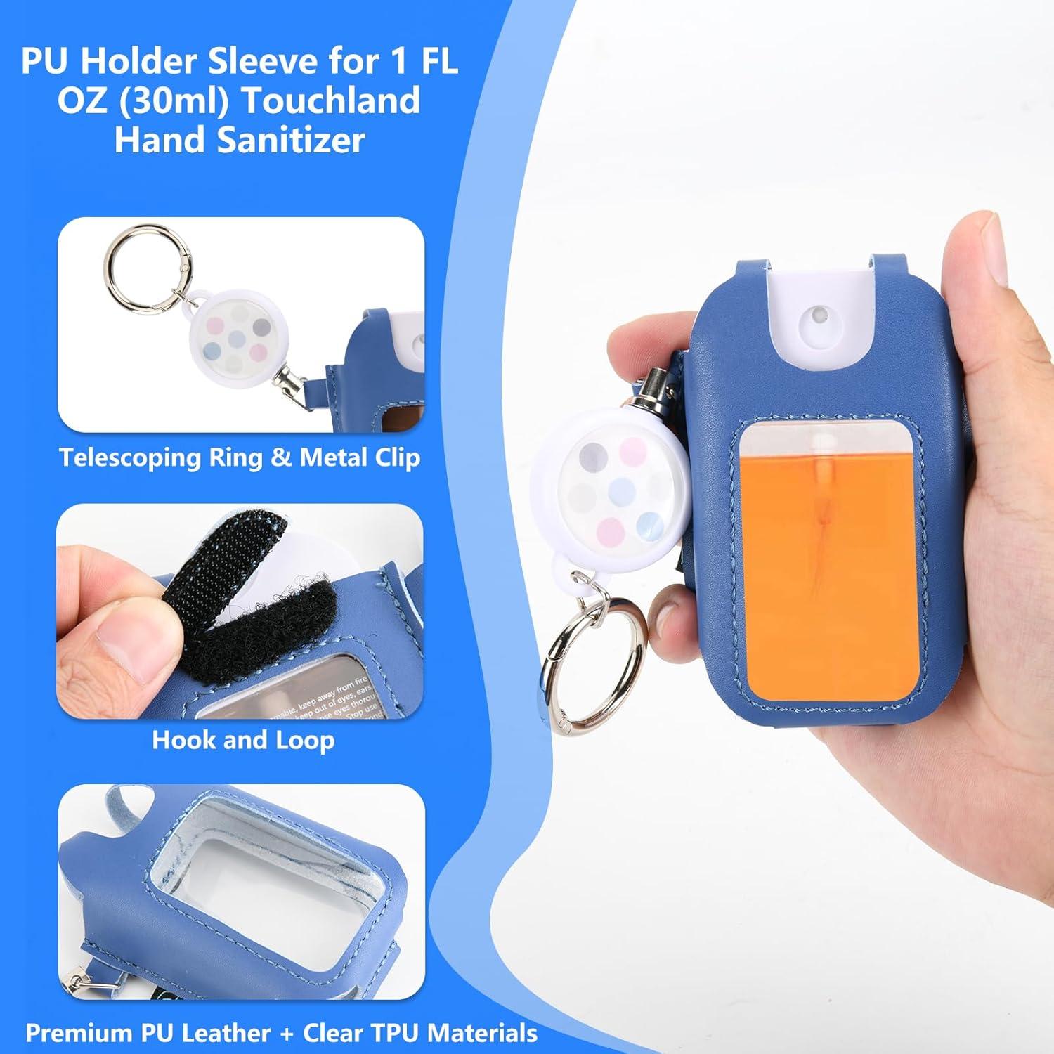 Funda de PU Beautyflier para Spray Desinfectante 30ml Azul