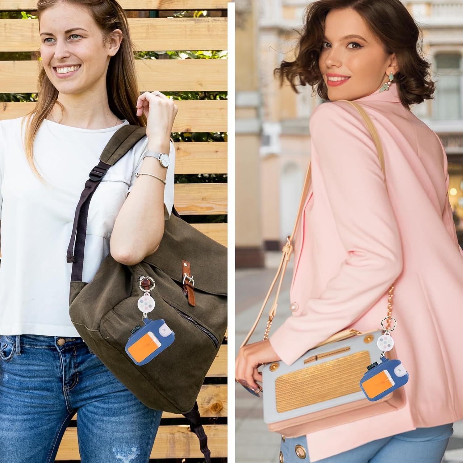 Funda de PU Beautyflier para Spray Desinfectante 30ml Azul