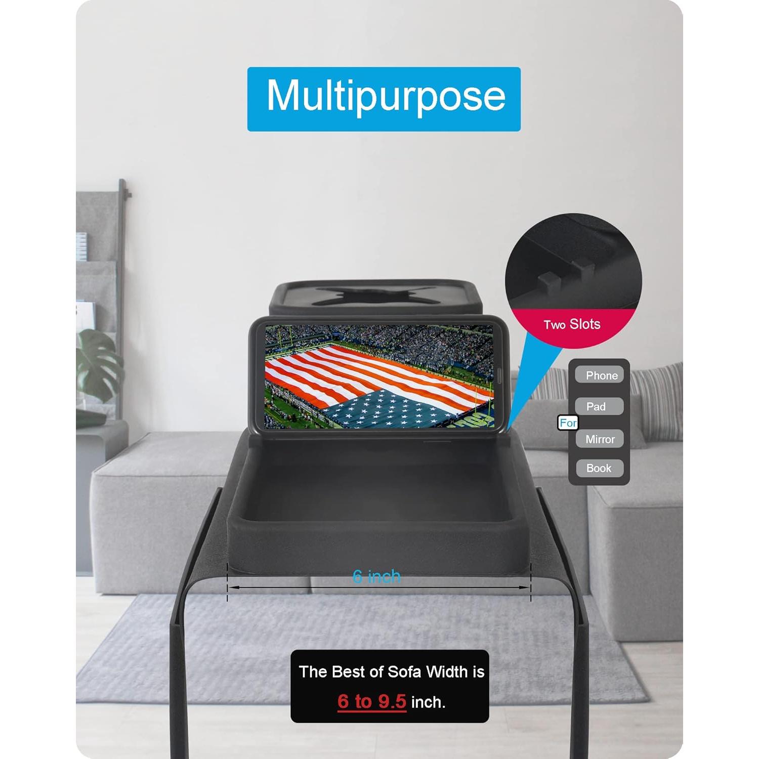 Soporte para Taza de Sofá VIENFUT de Silicona Antideslizante