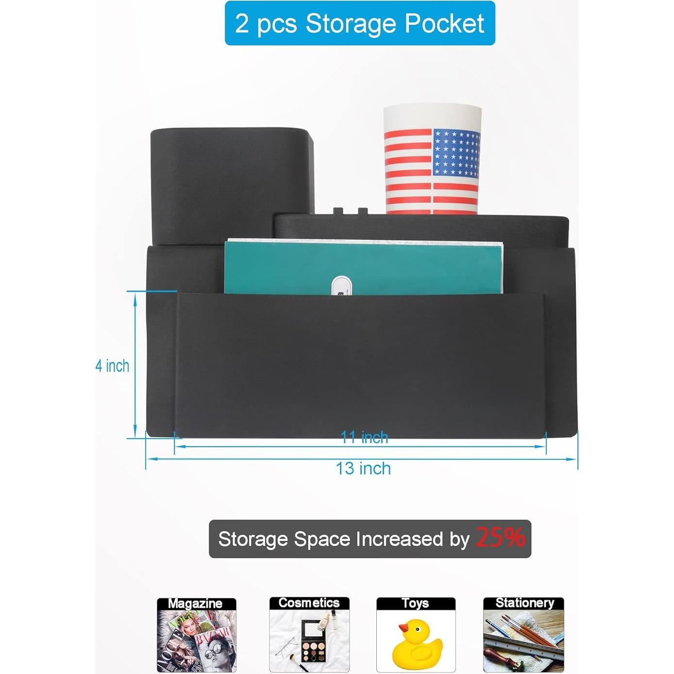 Soporte para Taza de Sofá VIENFUT de Silicona Antideslizante