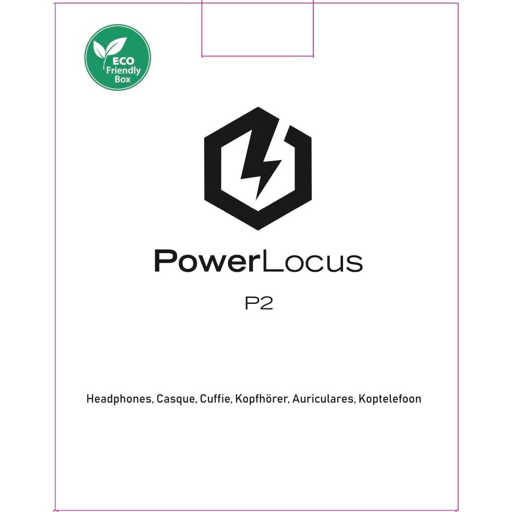 Auriculares Bluetooth PowerLocus P2 Inalámbricos 15h Negro/Blanco