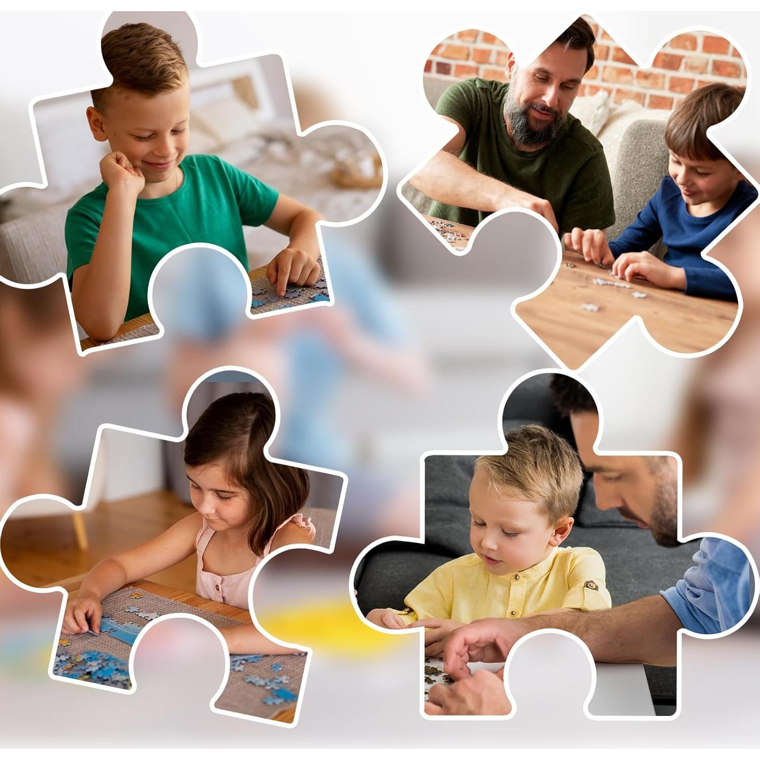 Mini Rompecabezas HENGCHI 150 Piezas Serie de Animales 15.24x10.16cm