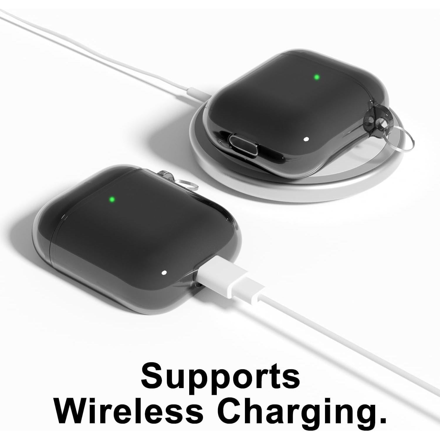 Funda de Silicona Transparente para Airpods 1ª y 2ª Generación - LoeoeL