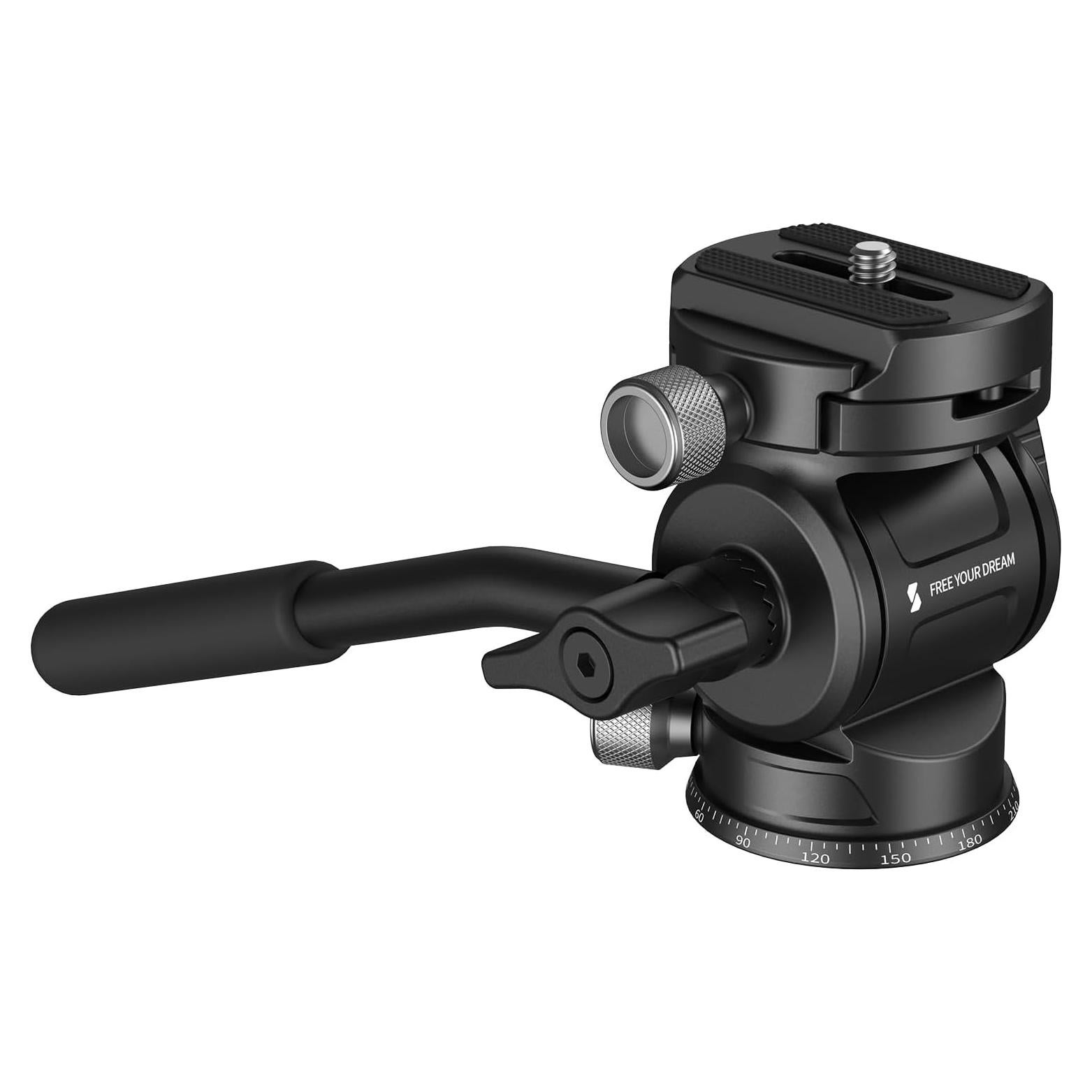 Cabezal de video SmallRig CH3 fluido 3kg con placa rápida