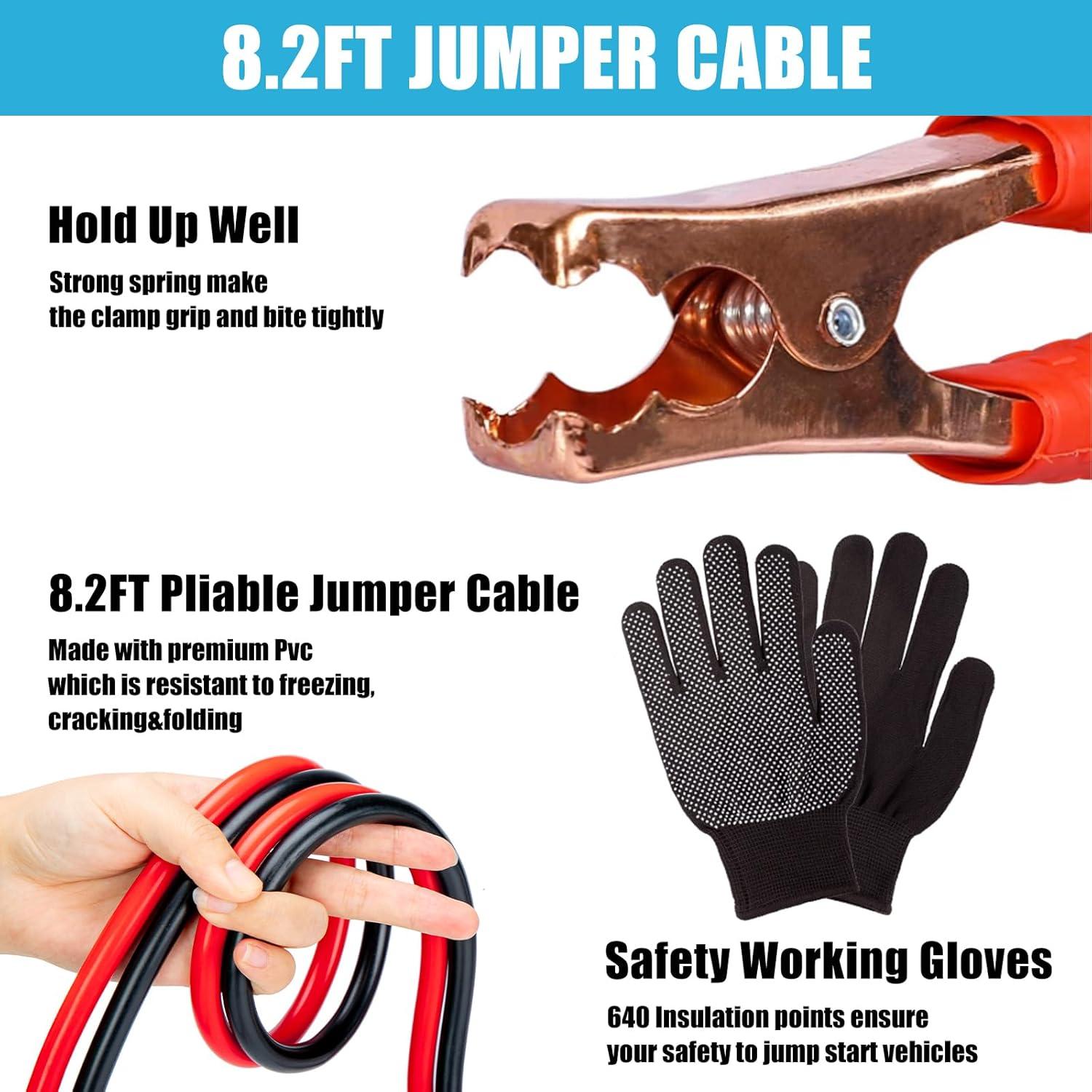 Kit de Emergencia Vial AUTODECO 14 Piezas Negro