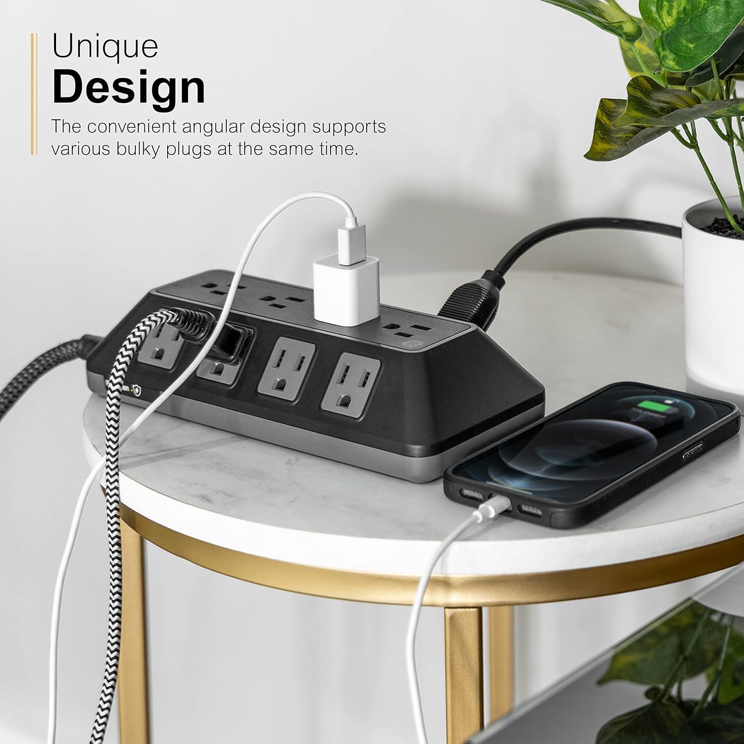 Protector contra Sobretensiones GE UltraPro 12 Salidas 3540 Julios