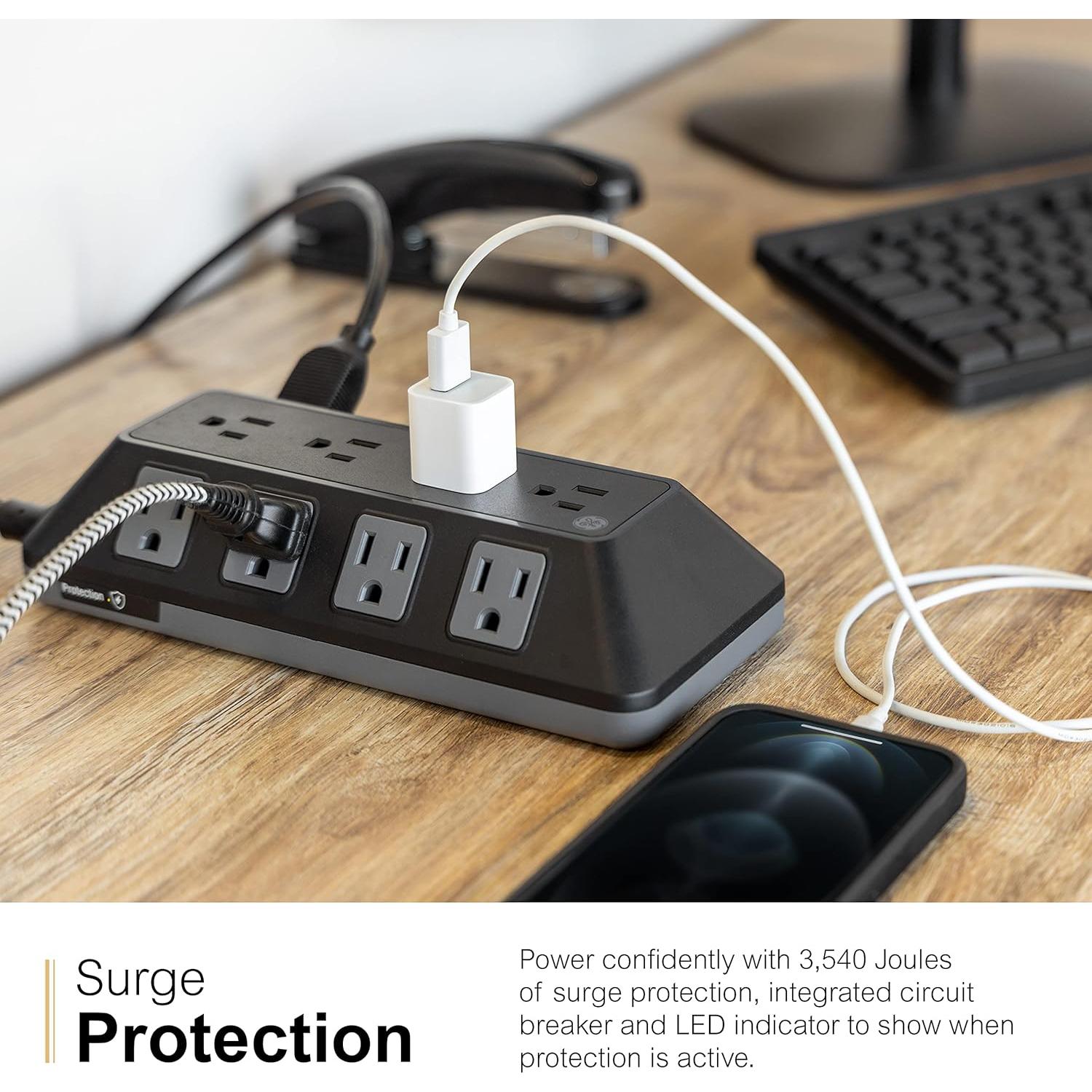 Protector contra Sobretensiones GE UltraPro 12 Salidas 3540 Julios