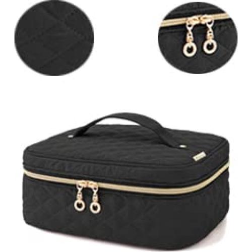 Bolsa de Transporte para Esmalte de Uñas YARWO 24 Botellas 15ml Negro