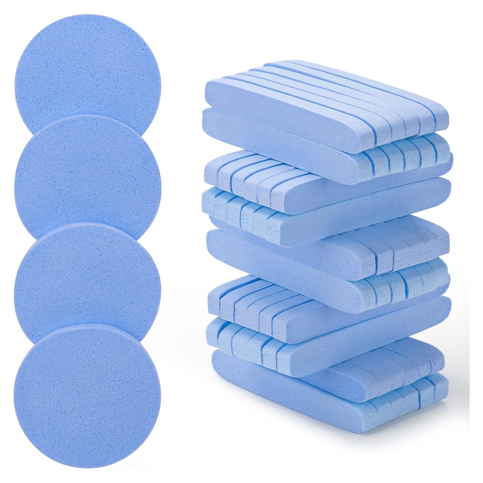 120 Esponjas Faciales Comprimidas Luxiv Multiusos para Limpieza