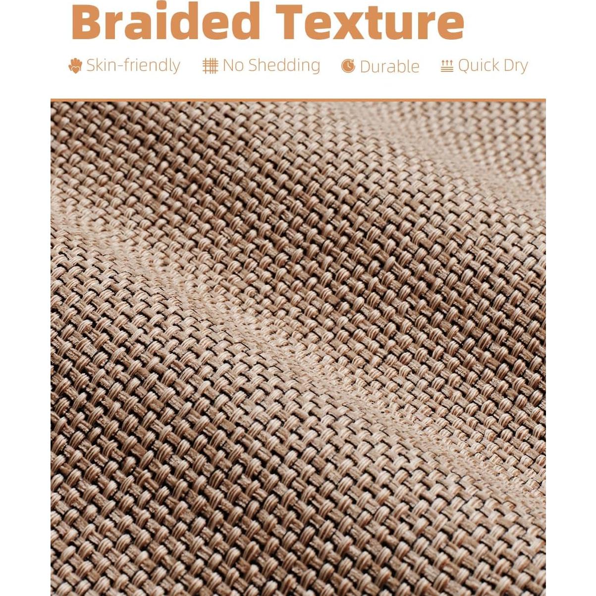 Alfombra de Baño Antideslizante PADOOR 43x61cm Beige