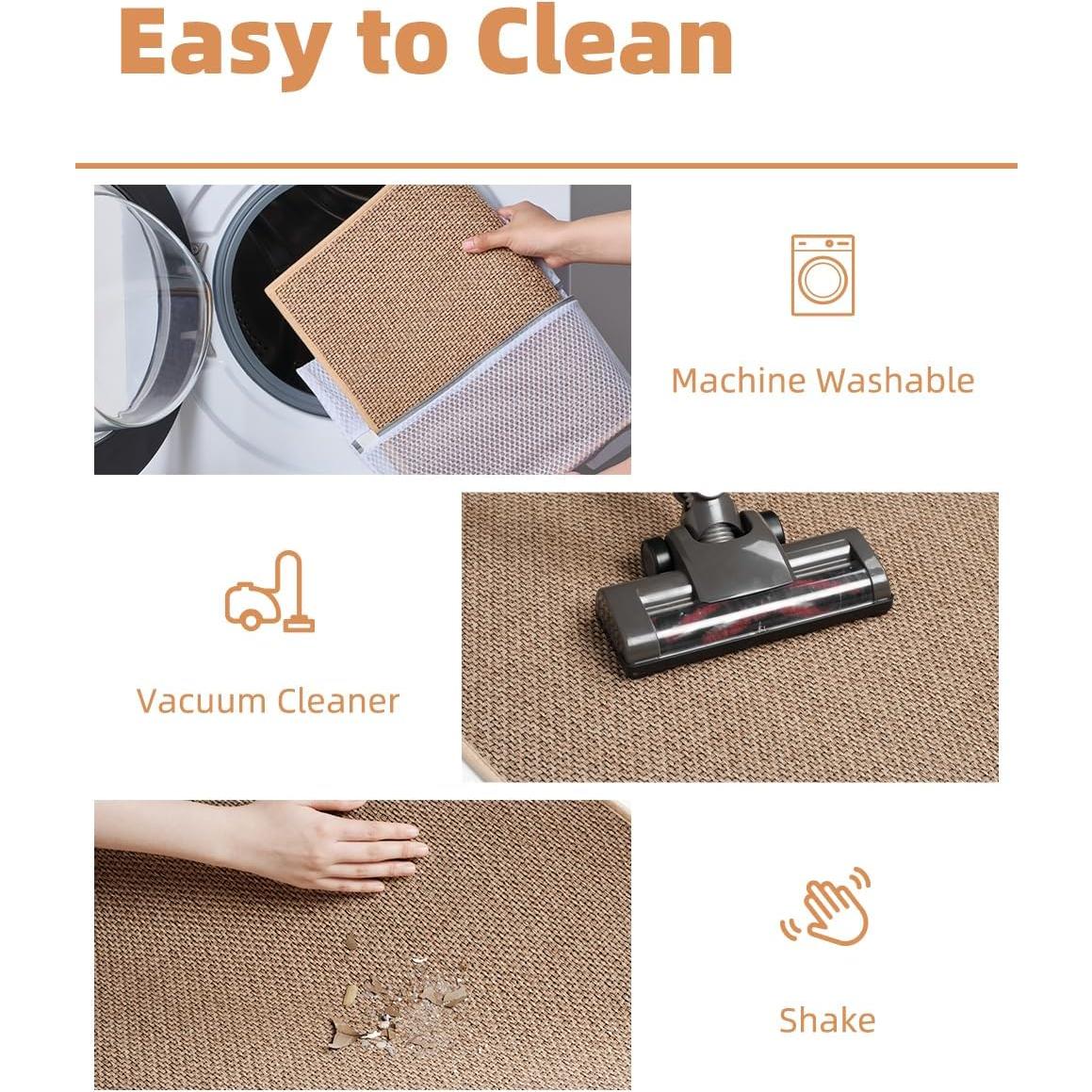 Alfombra de Baño Antideslizante PADOOR 43x61cm Beige