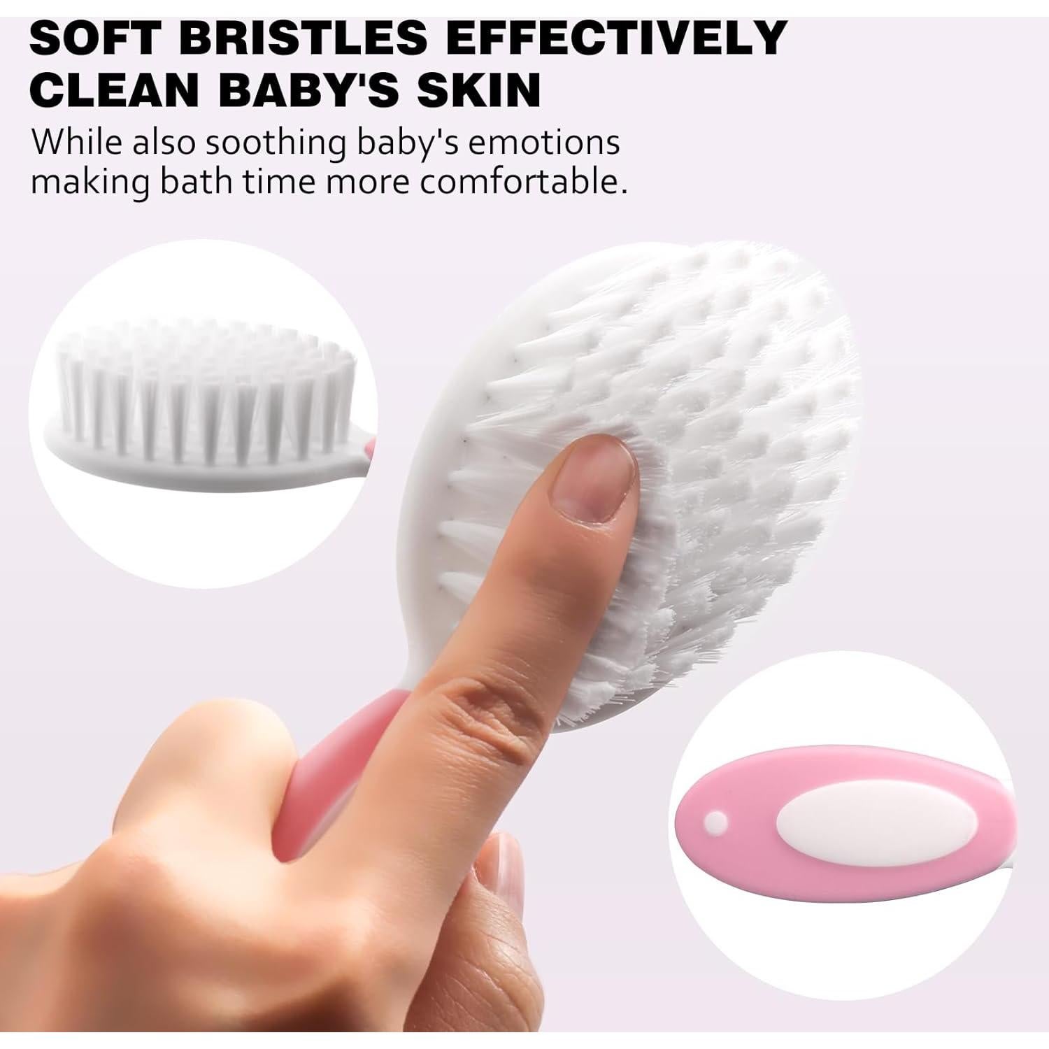 Juego de Cuidado para Bebé Bloomlet Baby 3 Piezas Rosa