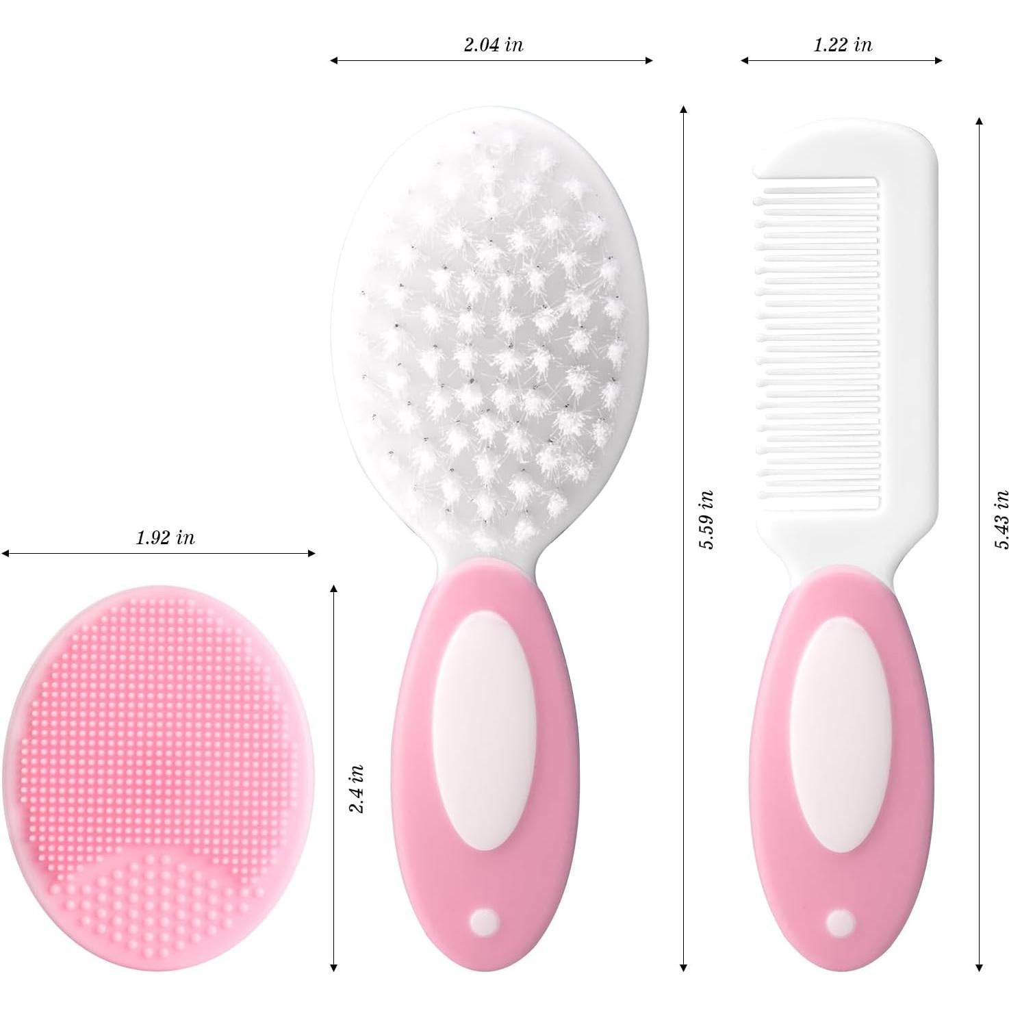 Juego de Cuidado para Bebé Bloomlet Baby 3 Piezas Rosa