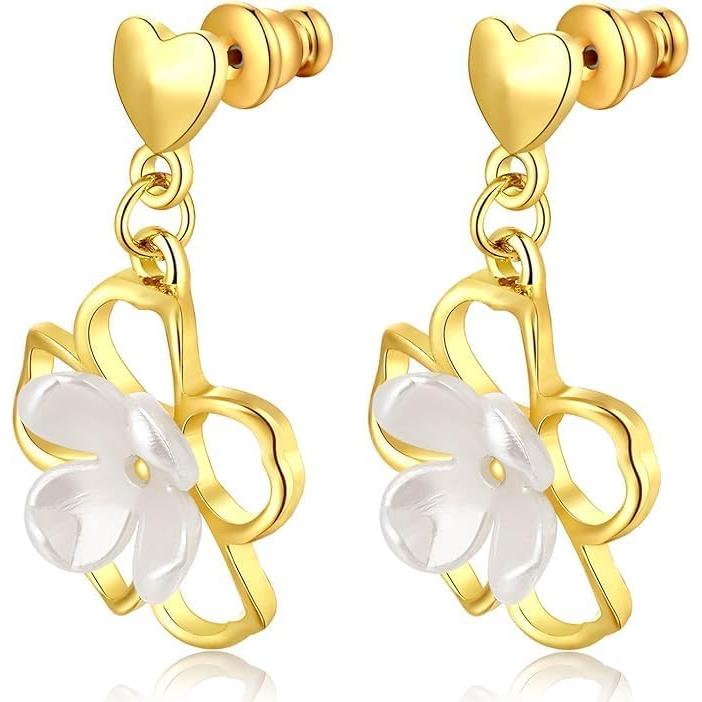 Respaldos de Aretes Hipoalergénicos Catinee - 6 Pares Oro