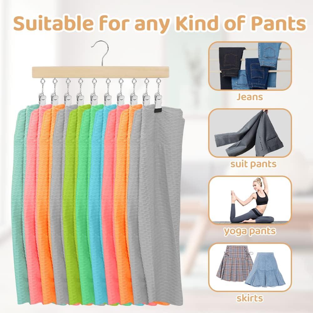 Percha Multifuncional de Madera LMSAWK 10 Clips 36.1x19.8cm