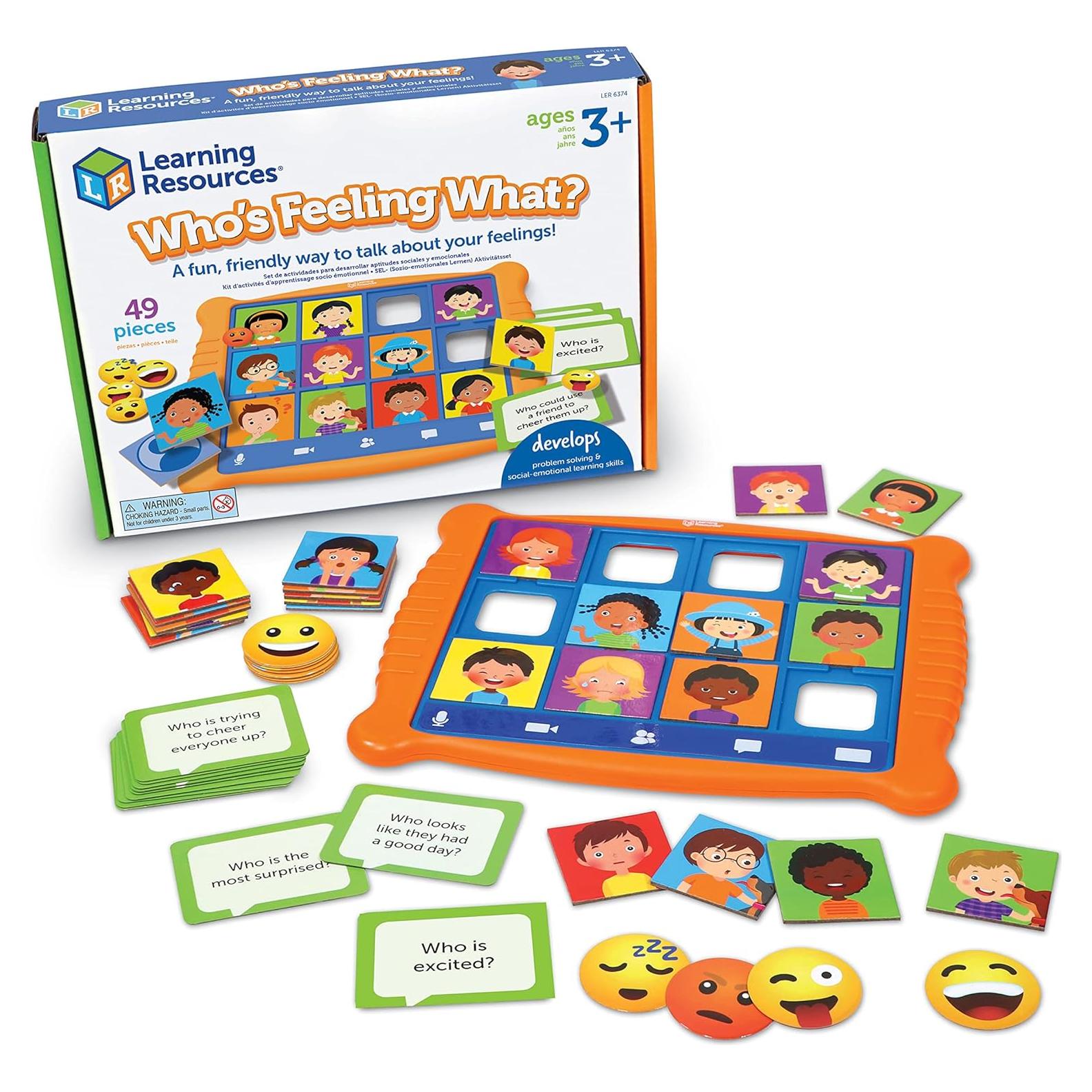 Juego de Aprendizaje Socioemocional Learning Resources 49 Piezas